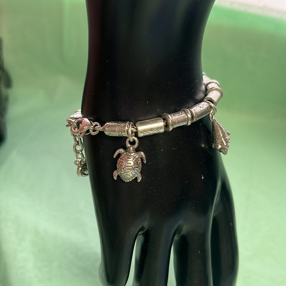 Brighton Under the Sea Barrel Charm Bracelet RETIRED - Picture 5 of 9